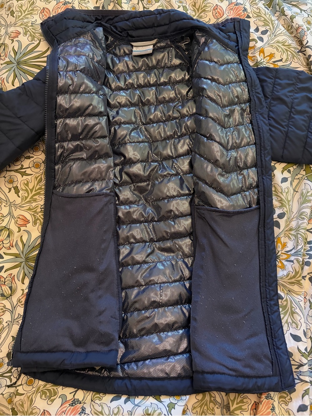 Columbia Navy Packable Quilted Puffer Jacket - Picture 8 of 8
